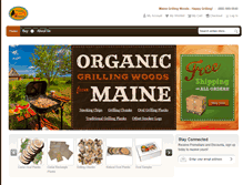 Tablet Screenshot of mainegrillingwoods.com